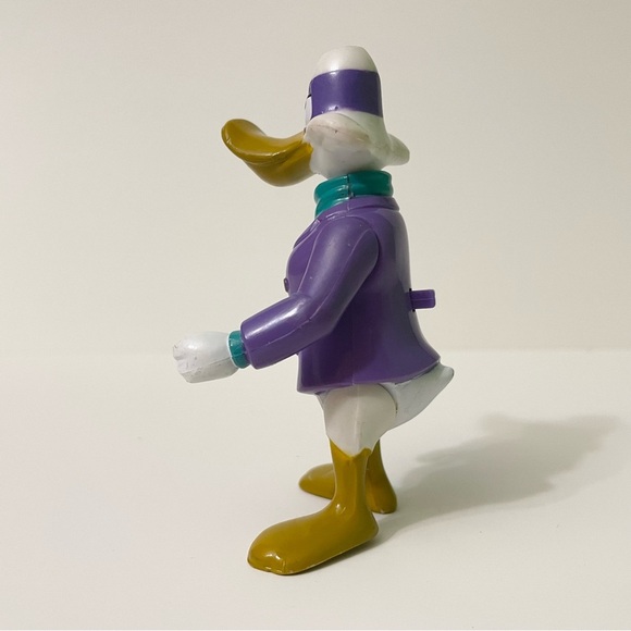 Vintage 1991 Darkwing Duck 4” Figure Disney Ducktales Playmates No Hat - Picture 3 of 16